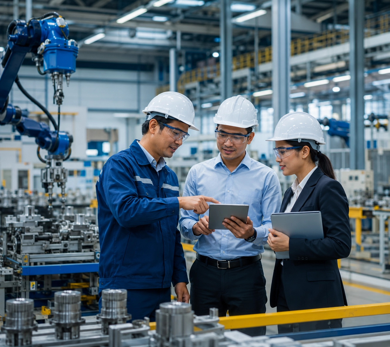 ISO certification for manufacturing and industry